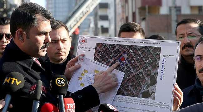 Kartal'da çöken bina etrafında bulunan o binalar tek tek yıkılmaya başlandı