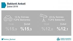 Merkez Bankası Beklenti Anketi bekleyenler dikkat! Şubat 2019 beklenti anketi