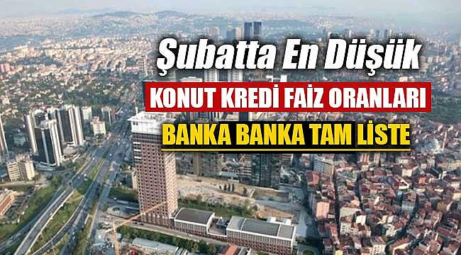 Şubat ayında ev kredisi alacaklar dikkat! işte en düşük konut kredi faiz oranı