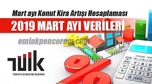 2019 Mart ayı kira artışı oranları (TEFE-TÜFE) belli oldu