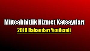 2019 müteahhitlik karneleri ve iş bitirme belgeleri için geçerli katsayılar yenilendi