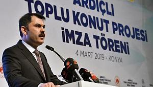 Konya'ya 1057 konutluk TOKİ projesi