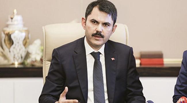 Bakan Murat Kurum " 3 önemli kriterimiz var "