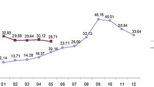 Yurt İçi Üretici Fiyat Endeksi yüzde 28,71 arttı