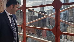Bakan Kurum'dan New York Türkevi inşaatına ziyaret