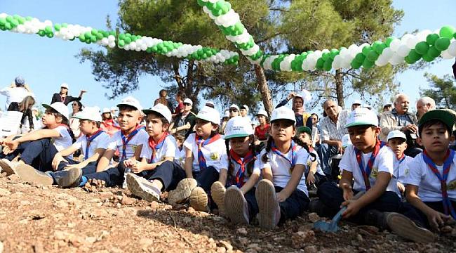 11 Milyon Fidan Kampanyasına Mersin'den Destek