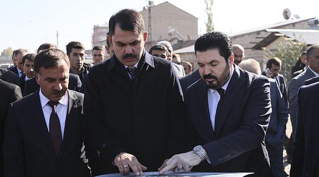 Bakan Murat Kurum Ağrı'da Yapılan Çalışmaları Yerinde İnceliyor