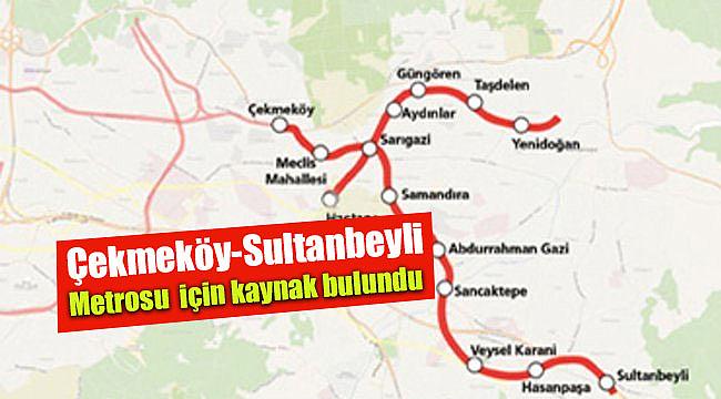 Çekmeköy–Sancaktepe–Sultanbeyli Metro Hattı için kredi sağlandı
