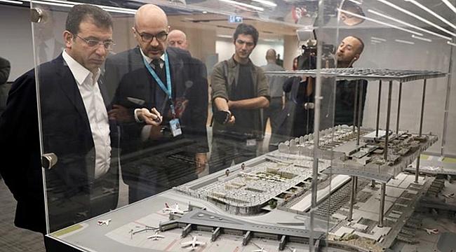 İBB Başkanı İmamoğlu, İstanbul Havaalanı’nı inceledi