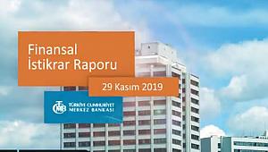 Merkez Bankası 2019 Kasım ayı Finansal İstikrar Raporunu yayımladı