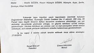 Sahiplerine Ulaşılamayan Metruk Binanın Yıkımına Karar Verildi