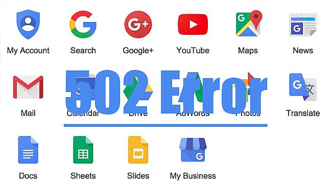 Google çöktümü tüm servisleri ile çöker...
