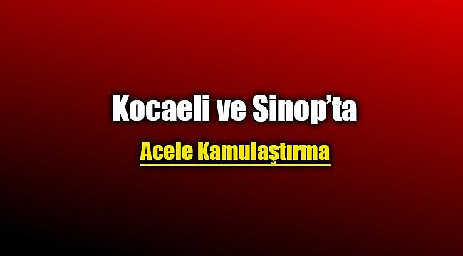 Kocaeli ve Sinop illerinde bazı gayrimenkuller için kamulaştırma yapılacak