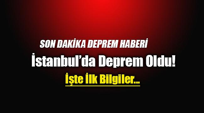 İstanbul Şile merkezli 3.1 büyüklüğünde deprem!