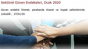 Ocak 2020 İnşaat sektörü güven endeksi arttı