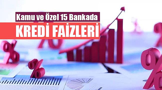 Faizler düştü mü? İşte Kamu ve özel 15 bankada güncel konut kredisi faiz oranları!