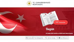 Resmi Gazete 31049 sayısı 24 Şubat tarihinde yayımlandı