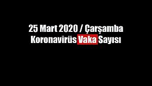 Son Dakika: Koronavirüs Türkiye'de son vaka sayısı bir kez daha güncellendi! (25.03.2020)
