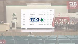 TOKİ Arnavutköy 3+1 konut belirleme işlemi yapıldı