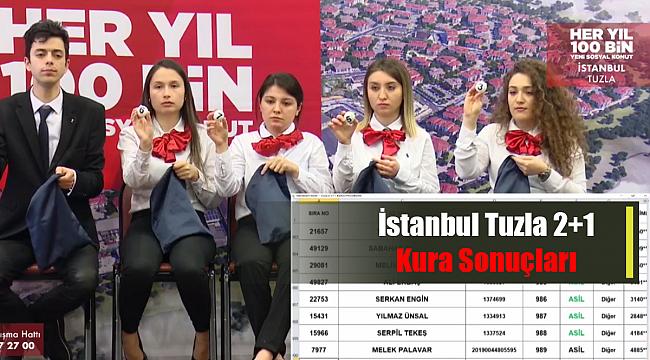 TOKİ İstanbul Tuzla 4025 konut kura sonuçları isim listeleri açıklandı
