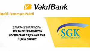Vakıfbank 2020 emekli promosyon ödemelerine başladı!