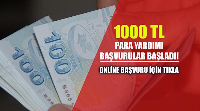 Hane başına 1000 TL başvurusu yapacaklar dikkat! TC kimlik numaranızın...