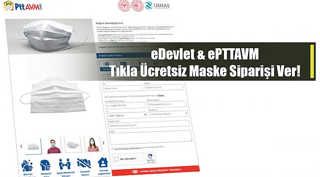 İstanbul'da Eczanelerden dağıtılacak ücretsiz maske siparişi e-devlet üzerinden nasıl verilir, Cep telefonuna maske SMS kodu nasıl yollanır?