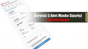 Ücretsiz maske siparişi nasıl verilir? Tek tıkla edevlet maske siparişi ver devlet kapına kadar getirsin...