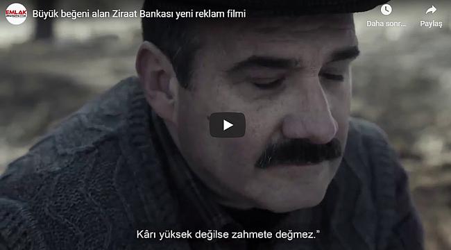 Bakan Albayrak, Ziraat Bankası'nın yeni reklam filmini paylaştı