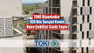 TOKİ Diyarbakır Yenişehir Üçkuyu 2+1, 3+1 kura çekilişi canlı yayını izle