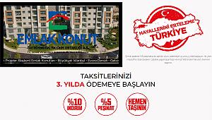 Emlak Konut GYO, yüzde 5 peşinle Hayallerini Erteleme konut kampanyası başladı