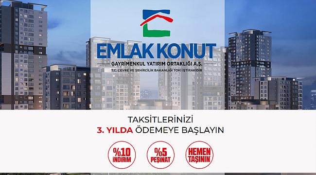 Hangi Emlak Konut GYO projelerinde düşük peşinatlı kampanya var?
