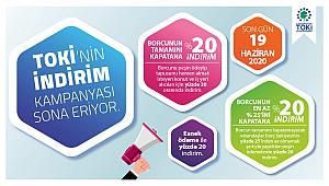 TOKİ 2020 indirim kampanyası sona eriyor