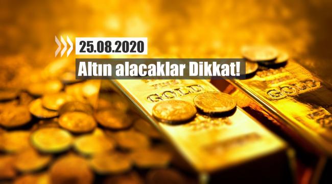Altın bu sabah ne kadar, kaç TL? 25 Ağustos 2020 Gram, çeyrek, yarım, tam altın fiyatları ilk rakamlar...