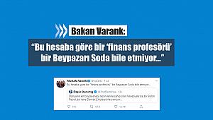 Bakan Varank'tan hazımsızlığa soda benzetmesi