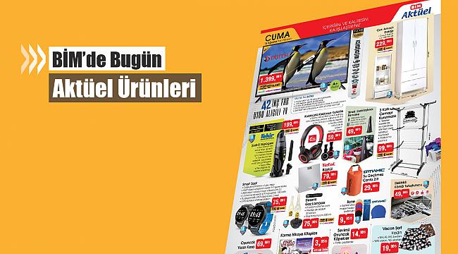 BİM Aktüel Ürünleri bugün! 14 Ağustos Cuma BİM indirim kataloğu...
