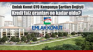 Emlak Konut kampanyasında yeni şartlar! Kredi faiz oranları ne kadar oldu?