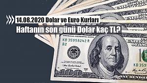 Haftanın son günü Dolar kaç TL? 14.8.2020