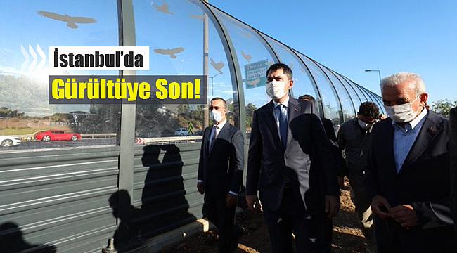 İstanbul'da 3 noktaya gürültü bariyeri