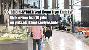 Konut stok erime hızı son 10 yılın en yüksek ikinci seviyesinde