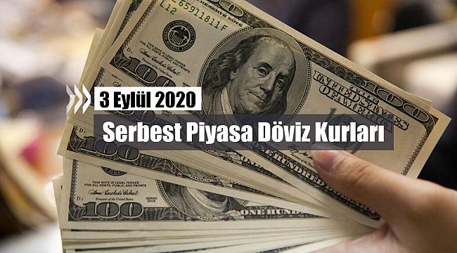Dolar bugün kaç TL, ne kadar oldu? 3 Ağustos 2020 Döviz kurları