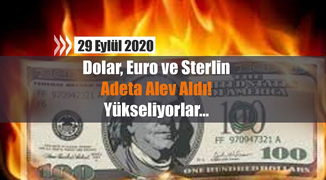 Dolar/TL karşısında yükselişte! Faizlerin yükselmesi durumu değiştirmedi Euro: 9.13 / Dolar: 7.81