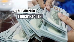Haftanın ilk günü 1 Dolar ne kadar oldu, kaç TL? 21.09.2020 Döviz kurları, dolar ilk yorumlar...