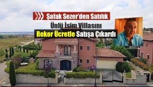 İstanbul Büyükçekmece'de Şafak Sezer'den 9,7 milyon TL'ye satılık villa