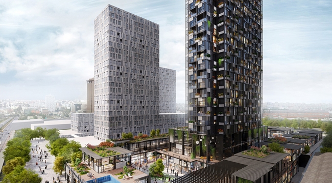 İstanbul'da Basın Ekspres Yolu üzerinde 432 dairede yaşam başladı