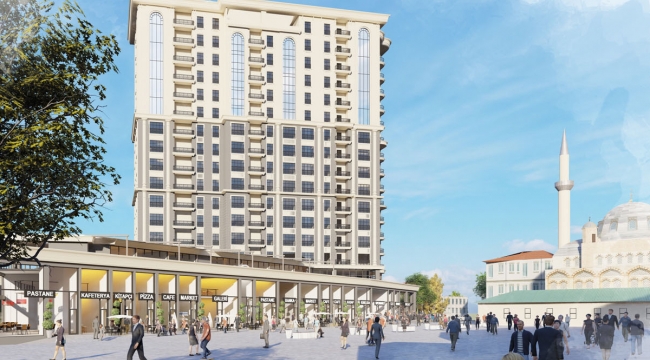 İstanbul Esenler'de 98 konutta 4×4'lük bir yaşam