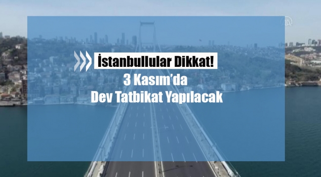İstanbul Kağıthane'de 3 Kasım'da tahliye kaçış tatbikatı yapılacak