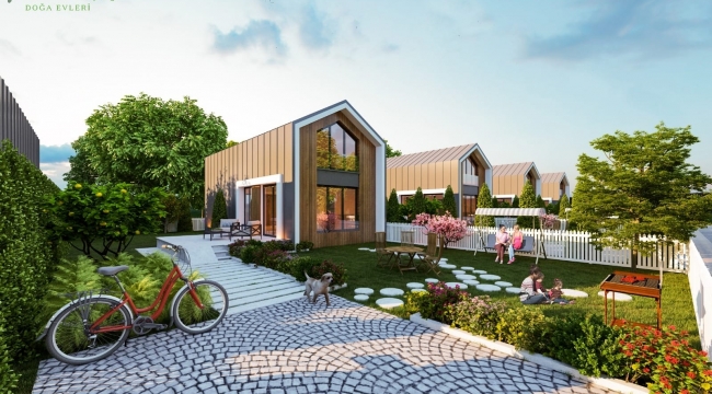 İstanbul Silivri'de 42 bahçeli doğa evi satışa çıktı