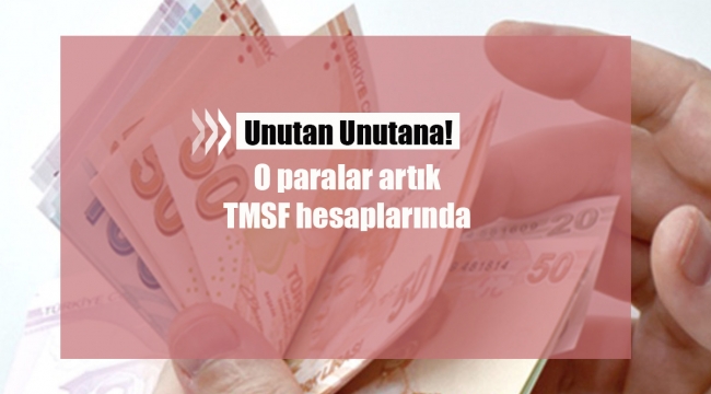 O paralar artık TMSF'nin! İşte bankalarda bırakılan paralar...