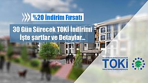 Yüzde 20 indirimli TOKİ fırsatı: Ev ve iş yeri sahipleri dikkat! TOKİ %20 indirimli, hemen tapu...